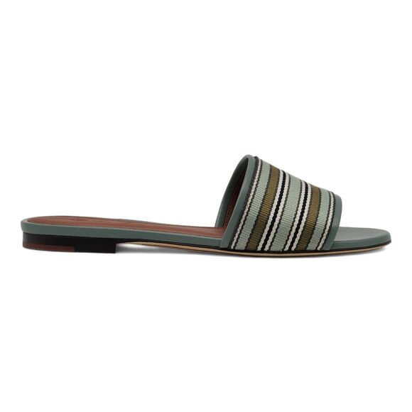 Loro Piana The Suitcase Stripe Sandals in Blue 36.5 6 US $750 - Picture 3 of 7